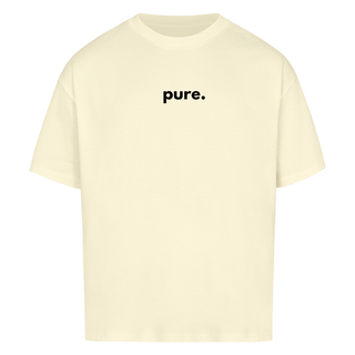 Pure. Oversized Shirt BackPrint x Free!ndeed