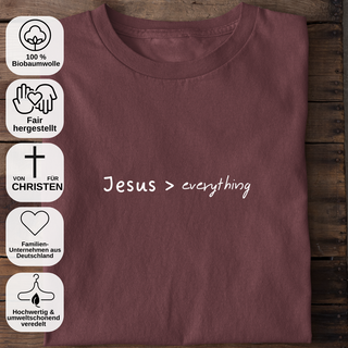 Jesus over everything shirt