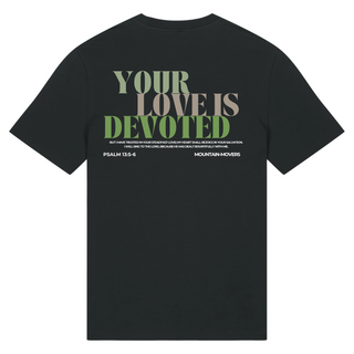 Love is devoted T-Shirt BackPrint