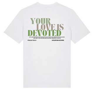 Love is devoted T-Shirt BackPrint