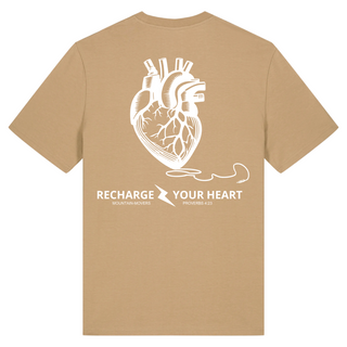 Recharge your Heart Unisex Shirt BackPrint