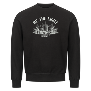 Be the Light Matthew 5:14 Christmas Sweatshirt