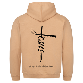 Aktion: Jesus Cross Hoodie BackPrint Farben