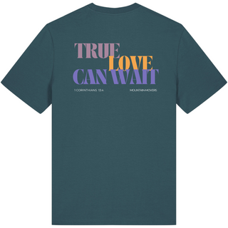 True Love can wait Unisex Shirt BackPrint