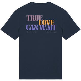 True Love can wait Unisex Shirt BackPrint