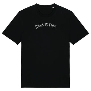 Jesus is King curved shirt