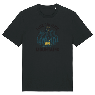 Faith can move mountains deer shirt