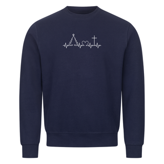 Christmas Heartbeat Sweatshirt