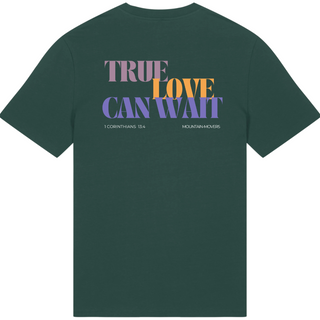 True Love can wait Unisex Shirt BackPrint