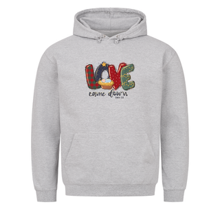 Love Came Down Christmas Hoodie