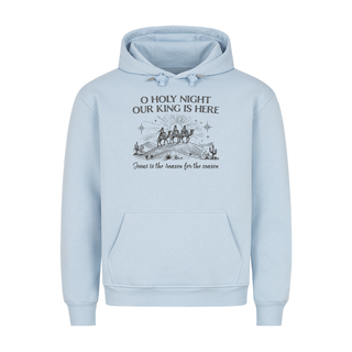 Our King is here Christmas Hoodie