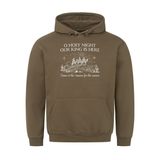 Our King is here Christmas Hoodie