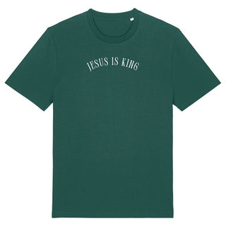 Jesus is King curved shirt