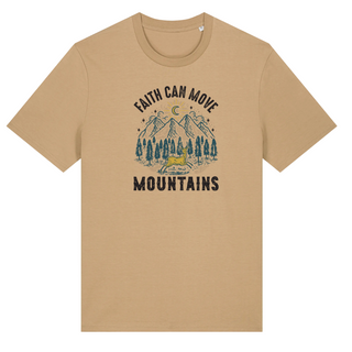 Faith can move mountains deer shirt