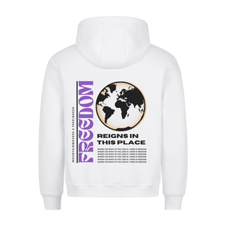 Freedom reigns in this Place Hoodie BackPrint x Free!ndeed