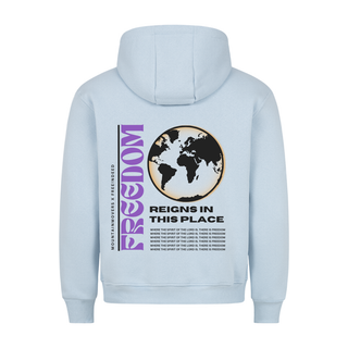 Freedom reigns in this Place Hoodie BackPrint x Free!ndeed