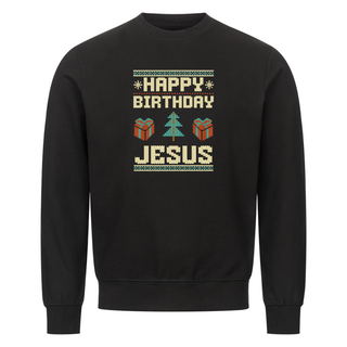 Happy Birthday Jesus Christmas Sweatshirt