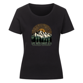 Life with Christ Adventure Frauen Shirt