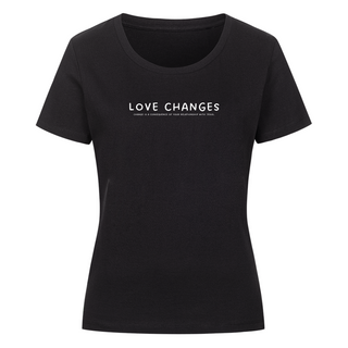 Jesus love changes women's shirt