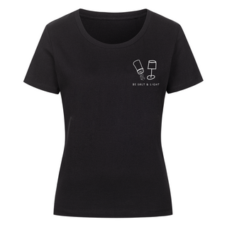 Salt and Light Minimalistic Frauen Shirt