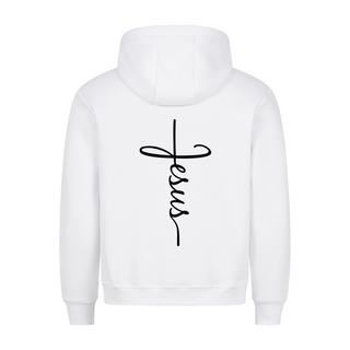 Jesus Simple Hoodie BackPrint