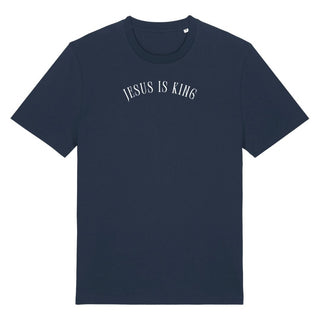 Jesus is King curved shirt