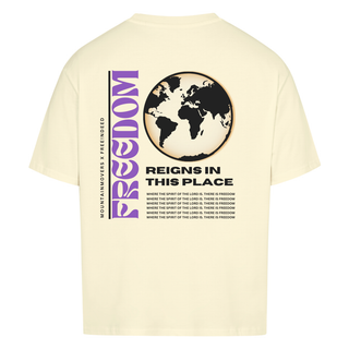 Freedom reigns in this Place Oversized Shirt x Free!ndeed