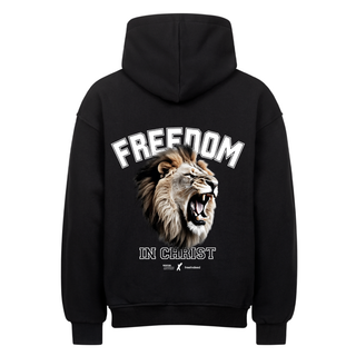 Freedom in Christ Oversized Hoodie BackPrint x Free!ndeed