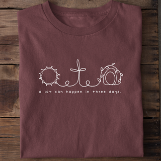 A lot can happen Shirt Sommerfarben