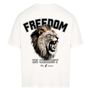 Freedom in Christ Oversized Shirt BackPrint x Free!ndeed