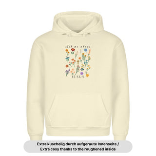 Ask me about Jesus - little flowers Hoodie