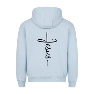 Jesus Simple Hoodie BackPrint