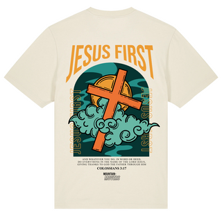 Jesus First Oversized Shirt