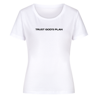 Trust God's plan simple women's shirt