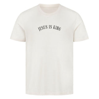 Jesus is King curved shirt