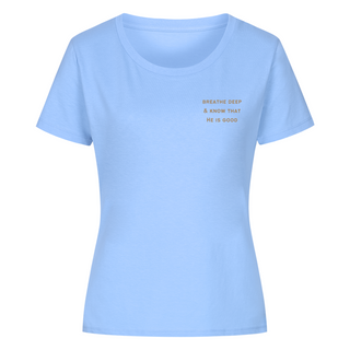 Breathe deep women's shirt