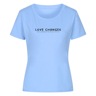 Jesus love changes women's shirt