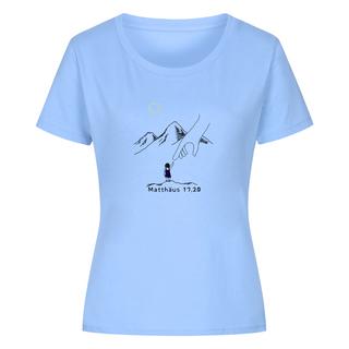 Berge versetzen Frauen Shirt