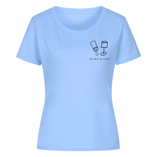 Salt and Light Minimalistic Frauen Shirt