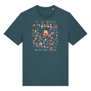 It is Well (Flowers) Shirt Summer SALE