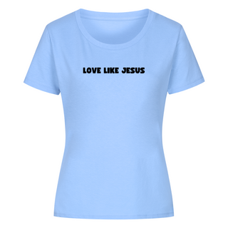 Love like Jesus minimalistic Frauen Shirt