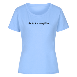 Jesus over everything women's shirt