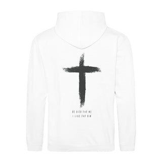 Action: He Died Hoodie Backprint