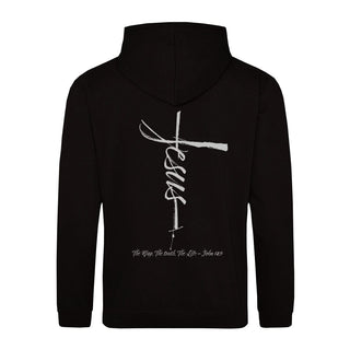 Aktion: Jesus Cross Hoodie BackPrint Farben