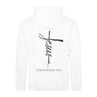 Aktion: Jesus Cross Hoodie BackPrint Farben