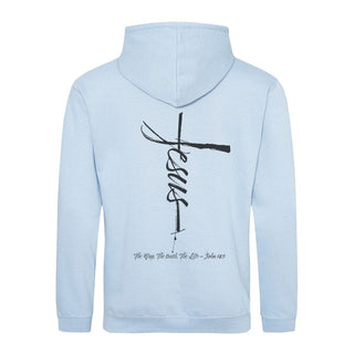 Aktion: Jesus Cross Hoodie BackPrint Farben