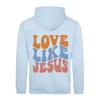 Aktion: Love like Jesus Hoodie BackPrint