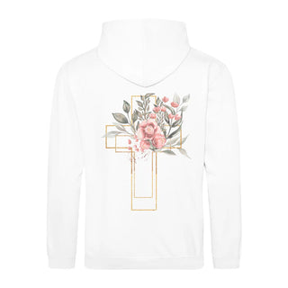 Golden Cross Watercolor Hoodie Summer SALE