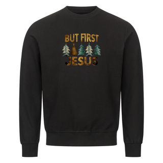 Maar eerst een Jezus-kerstsweater