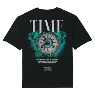 Time Oversized T-Shirt BackPrint Spring Sale